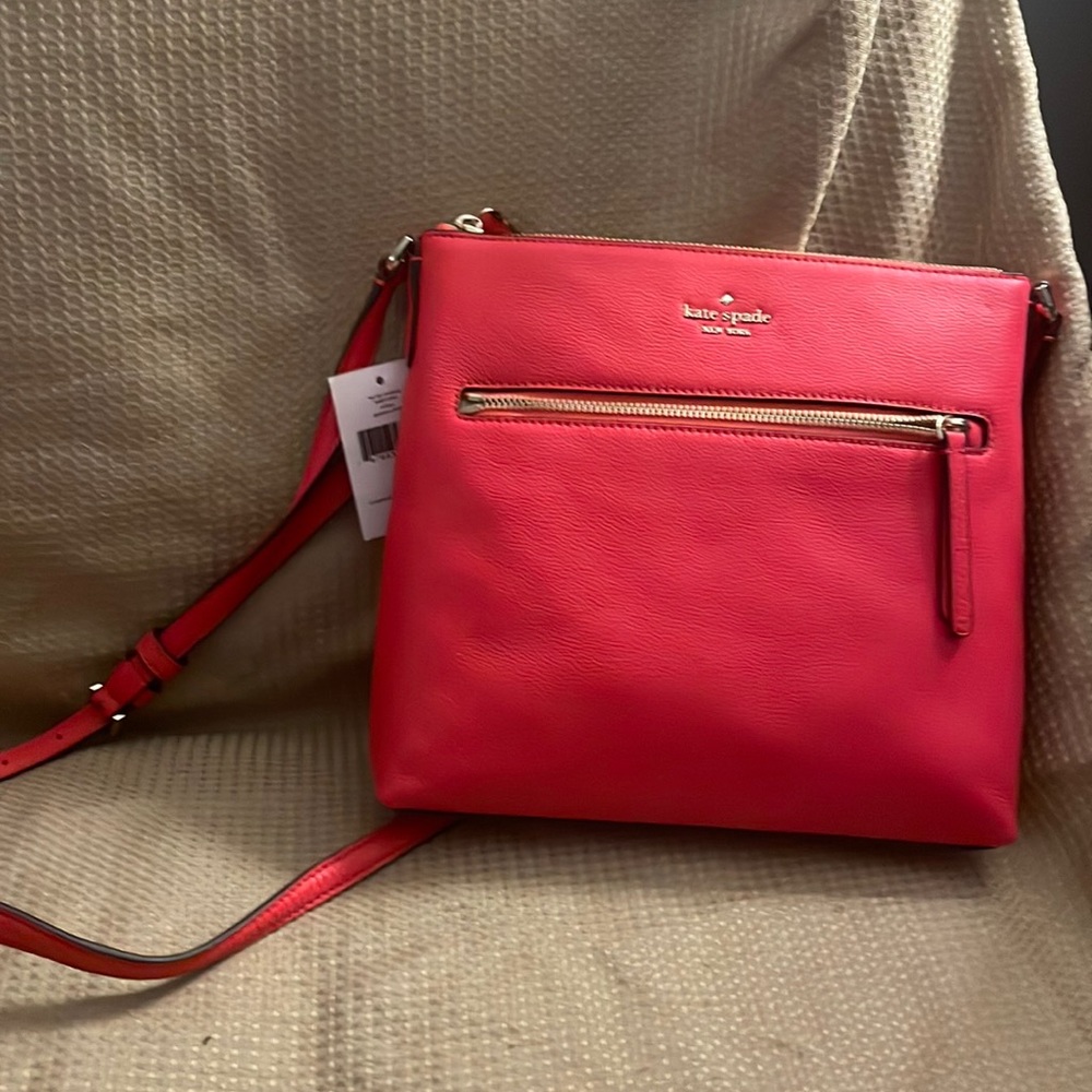 Kate spade leather bag pink